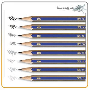 مداد طراحی فابرکستل (سری گلدفابر)