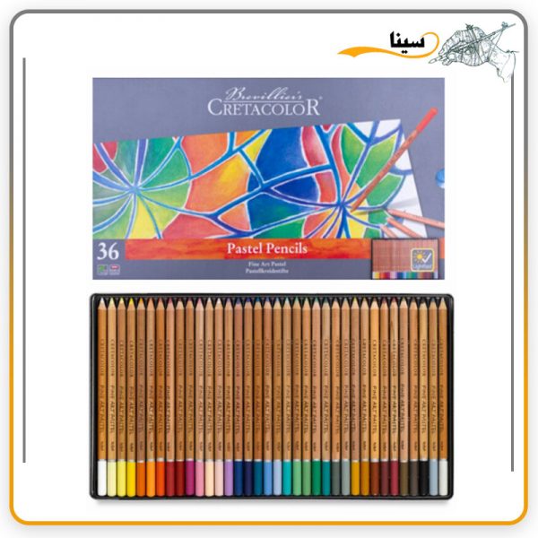 مداد پاستل کرتا کالر 36 رنگ