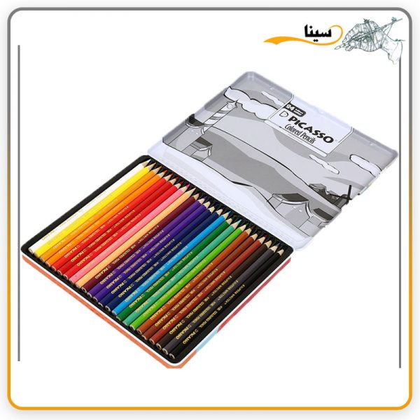 مداد رنگی پیکاسو آرتیست 24 رنگ